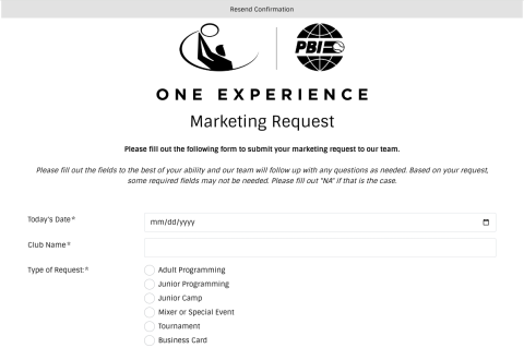 Marketing Requests 101