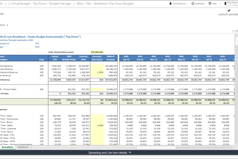 Budgeting and Forecasting