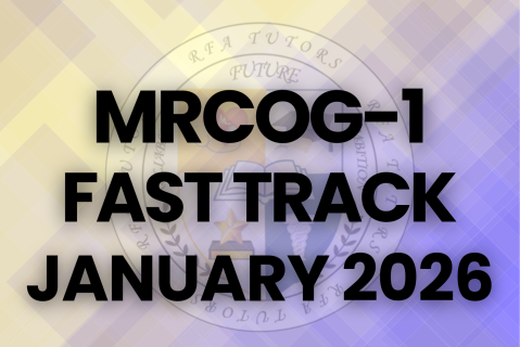 SUBSCRIPTION LINK MRCOG-1 FAST TRACK JANUARY 2026 COURSE