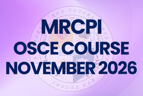ACTIVE PARTICIPANT MRCPI OSCE NOVEMBER 2026 COURSE