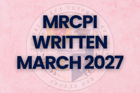 SUBSCRIPTION LINK MRCPI WRITTEN COURSE MARCH 2027