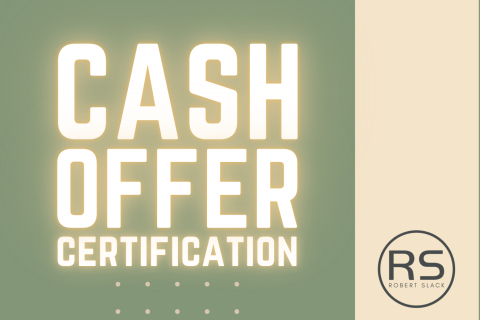 Cash Offer Certification
