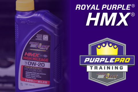 Royal Purple®  HMX® :  Full Synthetic High Mileage Motor Oil (RP05)