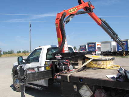 -Articulated Boom Crane - Spanish Camion de Pluma Articulada