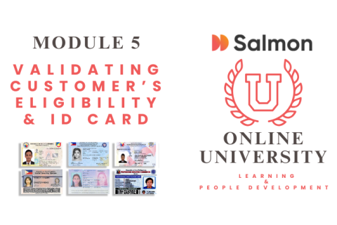 Module E: Customer Eligibility and How to Check the IDs