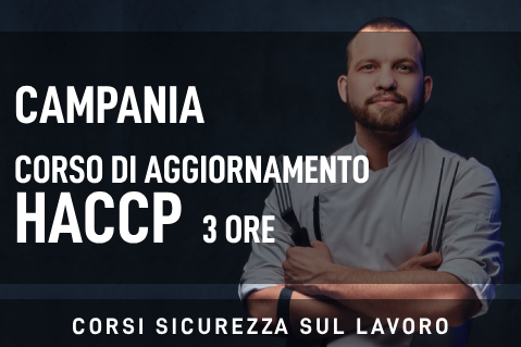 CAMPANIA - Corso di aggiornamento Addetti Livello di rischio 1 e 2 - 3 ore (SYC-A03CA01)