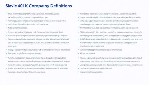 Company Definitions
