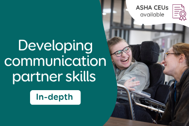 Developing Communication Partner Skills (FC09)