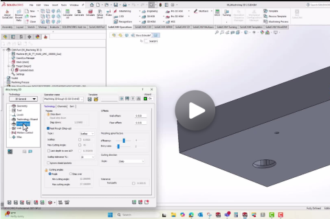 SolidCAM DEMO 06 - iMachining 3D Part 2