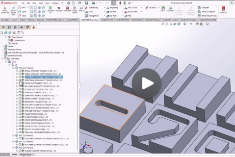 SolidCAM DEMO 07 - ToolBox Cycles