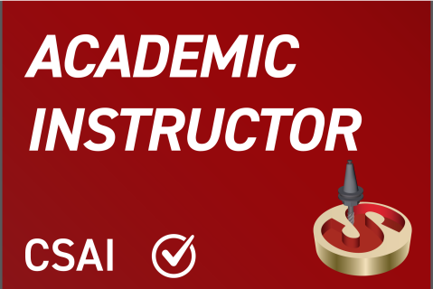Certified SolidCAM Academic Instructor (CSAI)