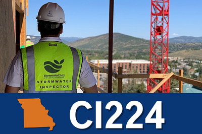 CI224: Qualified Compliance Inspector of Stormwater (QCIS) - Missouri (CI224)