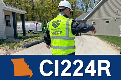 CI224R: Qualified Compliance Inspector of Stormwater (QCIS) Recert - Missouri (CI224R (2025))