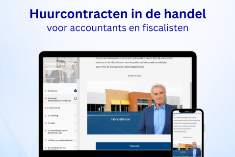 Huurcontracten in de handel, E-learning voor Accountants (111nlATA)