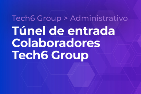 Túnel de entrada - Colaboradores TECH6 GROUP