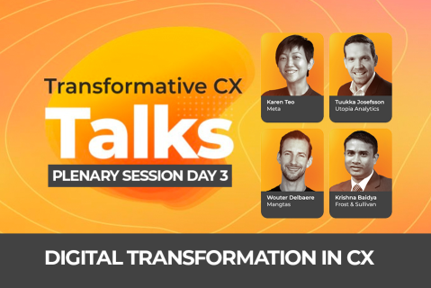 WBT: Transformative CX Talks | Digital Transformation in CX (CXTalks-2022-003)