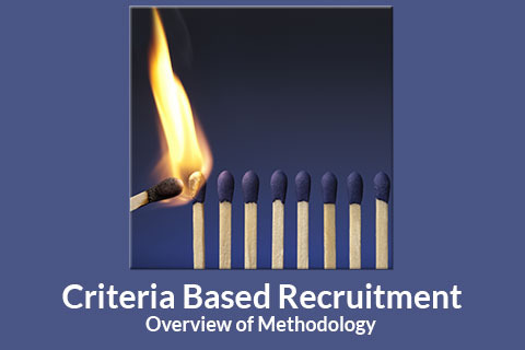 Criteria Based Recruitment (GST-CBR-000)