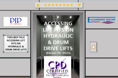 ACCESSING LIFT PITS - HYDRAULIC AND DRUM DRIVE LIFTS (PIP) (PIP06)