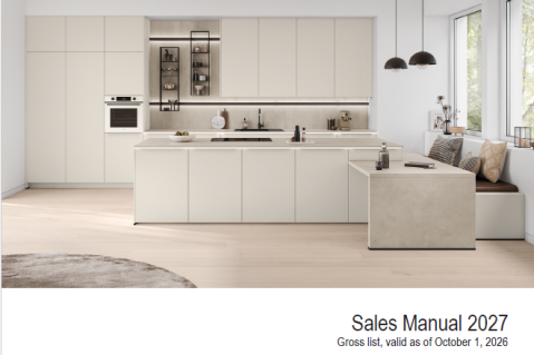 01. nobilia | 03. Sales Manual
