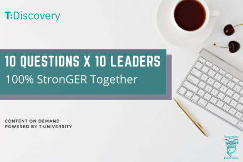 10 Questions x 10 Leaders = 100% StronGER Together!
