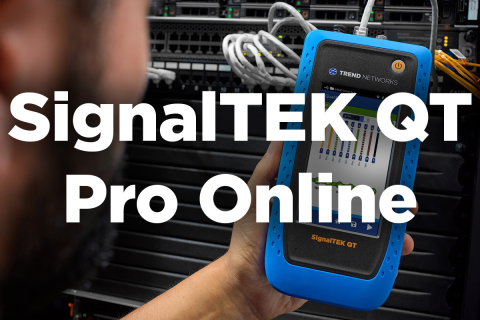 SignalTEK QT Pro - Cabling Maintenance Tech Copper, Fiber, Network, PoE, Wi-Fi Level 1 (TN-STQT-PRO)