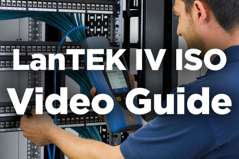How to Setup and Certifiy Copper with LanTEK IV (ISO) (TN-CTT-C-ISO-HowTo)