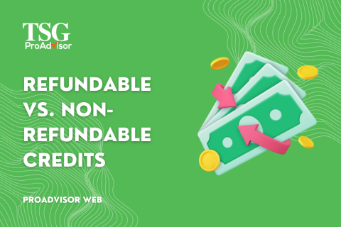 REFUNDABLE VS NON-REFUNDABLE CREDITS (CLASSROOM 106)