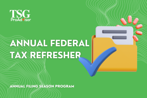 ANNUAL FEDERAL TAX REFRESHER (AFTR)