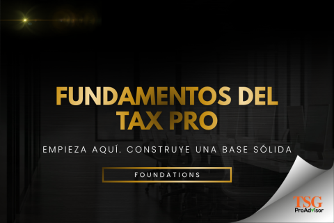 FUNDAMENTOS DE UN PROFESIONAL DE IMPUESTOS (001-FOUND-ES)