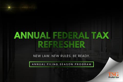 ANNUAL FEDERAL TAX REFRESHER (000-AFSP-MC)