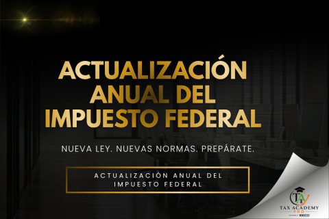 ACTUALIZACIÓN ANUAL DEL IMPUESTO FEDERAL (000-AFSP-ES)