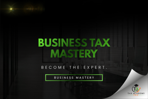 BUSINESS TAX MASTERY (001-BUS-MAST)
