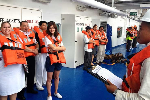 PASSENGER SHIP CRISIS MANAGEMENT AND HUMAN BEHAVIOR TRAINING. (PSHB-V/2)