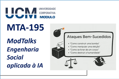 MTA-195 - ModTalks Engenharia social aplicada à IA (MTA-195)