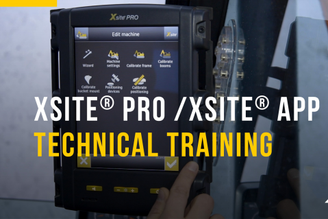 4.1 - Xsite® PRO (APP Excavator) Technical Training