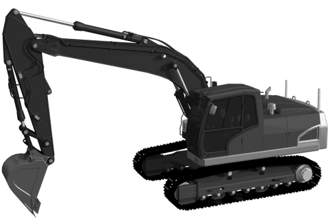 3.3 - Excavator Installation Examples for Xsite® EASY (Prev Gen)