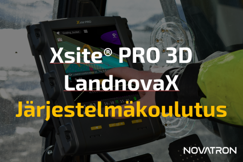 Xsite® PRO 3D - Järjestelmäkoulutus (LANDNOVA X) (0004)