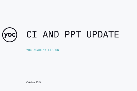 CI & PPT Update 2024
