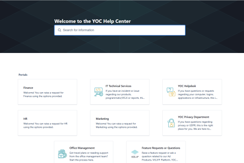 Introduction to the YOC Intranet